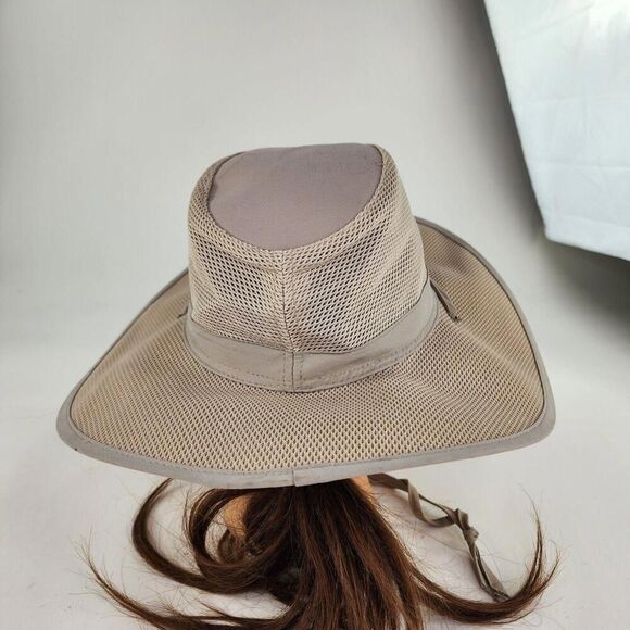 Stetson Men's No Fly Zone Preserver Nylon Hat Size M Airflow Safari Hats - Picture 5 of 12